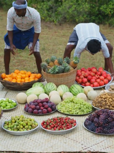 Colorful Mixed Fruit Jam | Healthy Homemade Fruit Jam Recipe | Village Style Cooking | PK Street Food