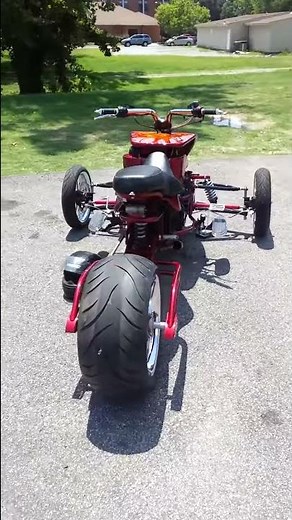 Reverse trike, Hayabusa, trike, custom swingarm