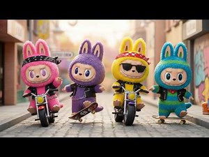 Labubu's Grand Adventure 2026| Cute Labubu Sings! (Official Music Video) ❤️