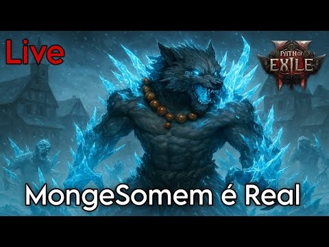 🔥PoE 2 0.4 LIVE! Gameplay Monge Lobisomem Elemental 🐺🔥🧊⛈️