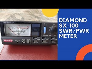 DIAMOND SX 100 SWR PWR METER