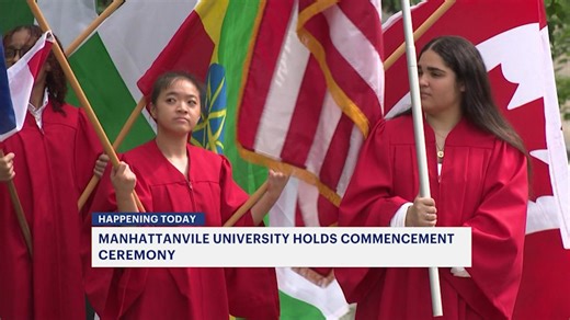 Cheers, caps and a comeback: Manhattanville University celebrates the Class of 2025