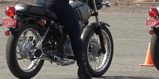 Local motorcycle club helps disabled resident