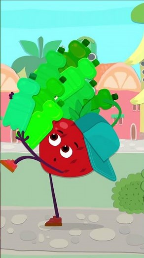 The Green Bottles Song Gets a Fruity Twist 🍓