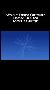 ‘Wheel of Fortune’ Contestant Loses $40,000 and Sparks Fan Outrage😤Watch the video here 👇👇👇 | Best Articles