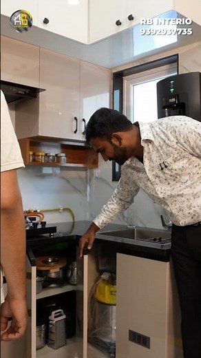 Kitchen Corner Unit Solutions | Space-Saving Storage Ideas for Modern Homes 🏡| 2bhk interior design