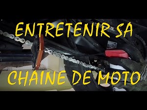 MOTO TUTO ep.8: Entretenir sa chaine de moto