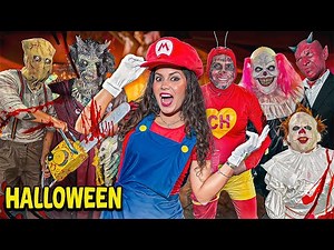 MEJORES DISFRACES DE HALLOWEEN en Coyoacan CDMX MÉXICO