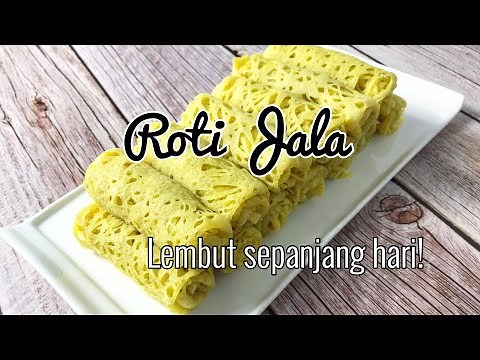 Cara Masak Roti Jala Yang Lembut Sepanjang Hari