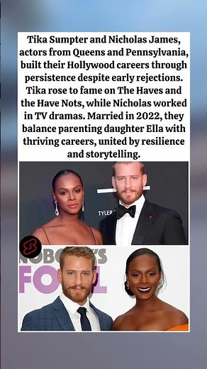 Tika Sumpter & Nicholas James: From auditions to marriage, Queens meets PA, love wins.