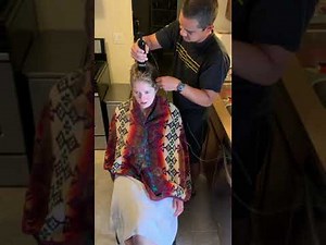 Daughter Decides Mama Needs a Haircut!