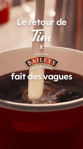 Menu de Baileys Sans Alcool chez Tim Hortons