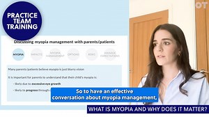In this module of our Practice teaming training Yasmin Whayeb explains why children become myopic and the impact that has on their life and eye health. Watch the full video and share with your practice team here: https://ow.ly/Tsi150T3aJv | Optometry Today | Facebook