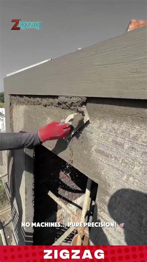 Hand - Finished Concrete Plastering for Wall Coating and Surface Smoothing in Modern Construction