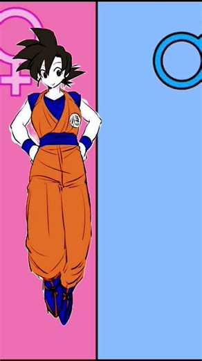 Dragon ball z characters in gender swap mode 😉