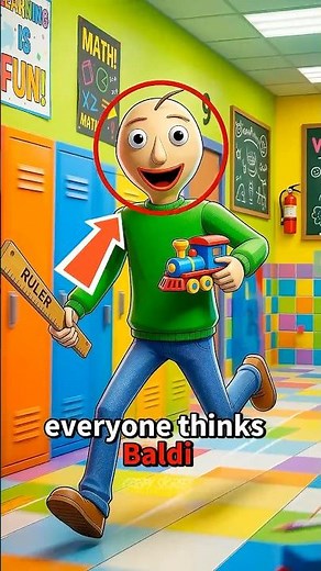 Baldi Isn't Evil He Just Wants To Play #shorts #baldi