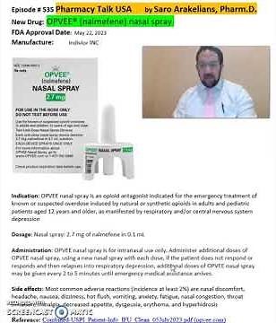 Treatment for Severe Opioids | OPVEE® (nalmefene) nasal spray