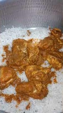 Hyderabadi Chicken Biryani | Restaurant Style Biryani at Home#food #shots #cooking #viral