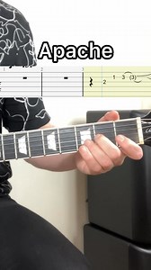Apache Guitar Get over 200 pdf Tabs on patreon.com/1jour1riff #guitartabs #guitarcover #learnguitar #coursdeguitare #guitarsolo #guitarstagram #fypシ゚ | Skid Vyk