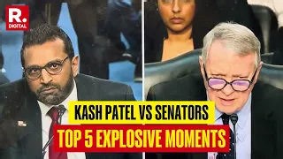 VIDEO: Kash Patel's Explosive Senate Hearing: Top 5 Fiery Moments & Heated Exchanges