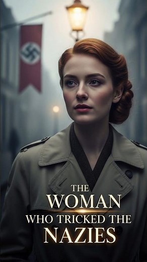 🎭 The Woman Who Tricked the Nazis | The Spy They Never Saw Coming 🕵️‍♀️ #shorts #spy