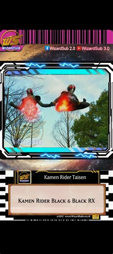 Heisei Rider vs. Showa Rider: Kamen Rider Taisen feat. Super Sentai (平成ライダー対昭和ライダー 仮面ライダー大戦 feat.スーパー戦隊, Heisei Raidā Tai Shōwa Raidā Kamen Raidā Taisen fīcharingu Sūpā Sentai) is a Japanese superhero crossover film between the Showa-era Kamen Riders and the Heisei-era Kamen Riders and serves as the third installment in the Super Hero Taisen SeriesIcon-crosswiki. Daigo KiryuIcon-crosswiki of the KyoryugersIcon-crosswiki and the main protagonists of Ressha Sentai ToQgerIcon-crosswiki make cameo a