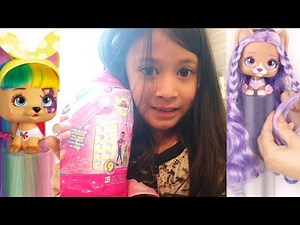 VIP Pets S1 Mousse Bottle Surprise Hair Reveal Doll