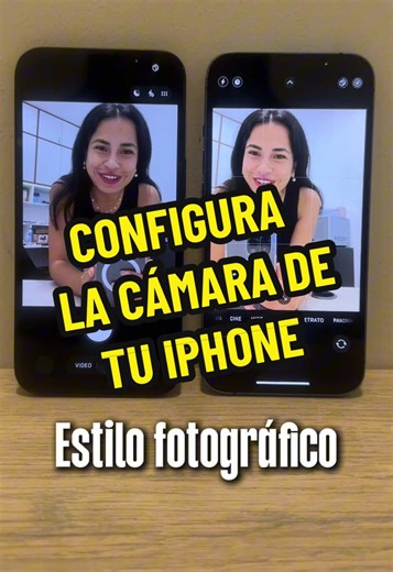 Configura la cámara de tu iPhone de manera fácil