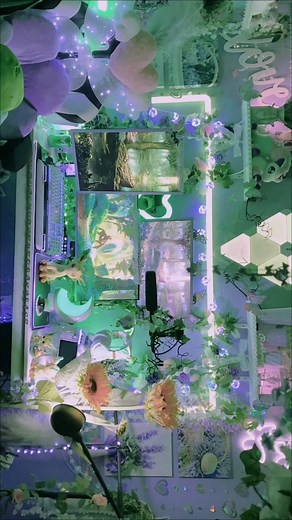 Enchanted Fairy Forest Desk Setup | Decor Update