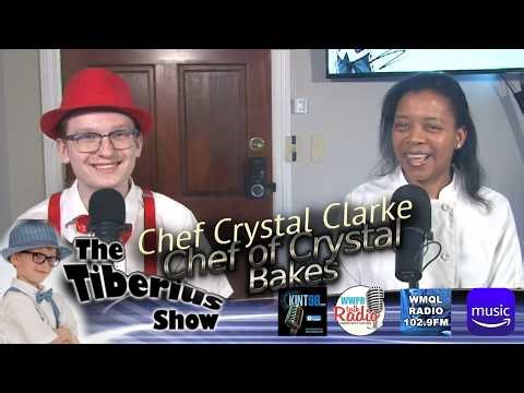 Crystal Clarke - Chef of Crystal Bakes - Guest on the Tiberius Show