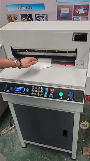 Digital Paper Cutter Books Cutting Machine
