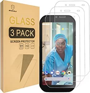 Mr.Shield [3-Pack] Screen Protector For Cat S42 and Cat S42H+ [Tempered Glass] [Japan Glass with 9H Hardness] Screen Protector with Lifetime Replacement