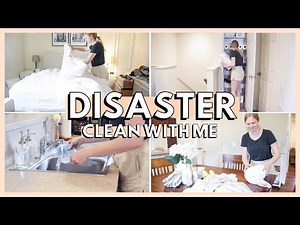2021 DISASTER CLEAN WITH ME | cleaning my house for the first time in forever + mega clean with me