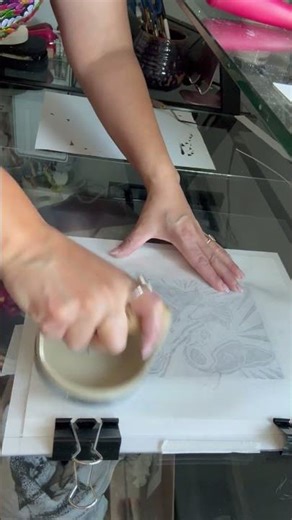 Linocut Relief Print Process