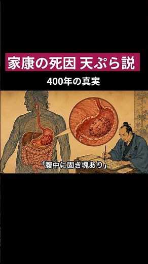 家康の死因 天ぷら説 400年の真実 #徳川家康 #江戸時代 #日本の歴史 #歴史解説 #日本史 #天ぷら #歴史の真相 #戦国時代 #都市伝説 #江戸文化 #歴史 #雑学