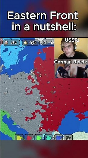 Eastern Front in a Nutshell #strategygame #map #war #roblox #strategygame