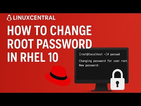 How to Reset Root Password in RHEL 10 | Step by Step Guide (Hindi) @LinuxCentral 