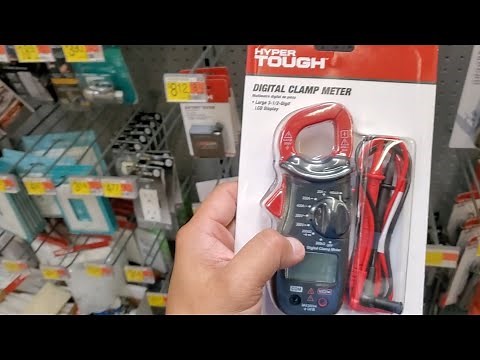 REVIEW- Hyper Tough New Digital Clamp Meter Current Testers with LCD Screen - IS THIS ANY GOOD?