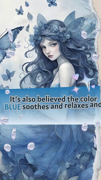 The color blue symbolizes trust and loyalty 💙#colortheory #blue #meanings #mindfulness #learning #knowledge #symbolism #tranquility #calming #theraputic