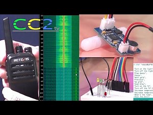 CC2tv #252 Encrypted communication with the Retevis RT40 and voice recognition