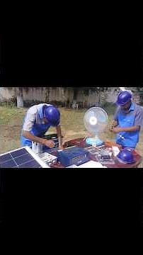 Solar System Installation Telugu | Easy Solar Wiring Setup #youtubeshorts #solarpanel