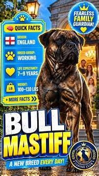 What you need to know before getting a Bullmastiff #dogtraining #bullmastiff #petcare