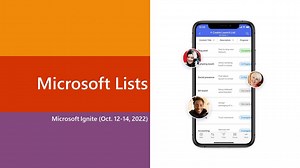 Microsoft Lists announcements at Microsoft Ignite 2022