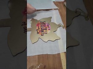 Pressing DTF on Wood