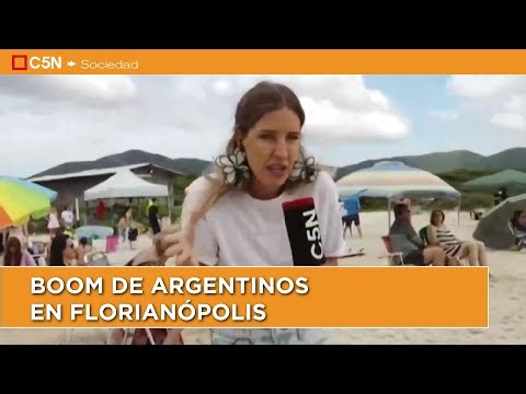 Summer has exploded in Brazil: a boom of Argentinians in Florianópolis