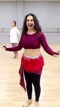 Belly Dancing is a CORE workout!🔥 Try these layered Shimmies with me! 💃 #bellydance #dance #shorts