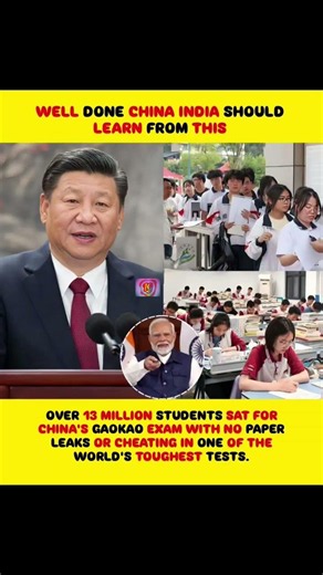 China's Gaokao exam proves that large-scale, leak-free testing is possible with strict security.