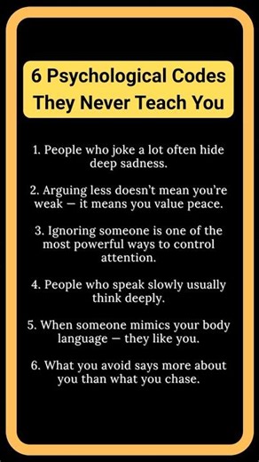 Psychological Codes They Never Teach You (That Will Change How You See People)