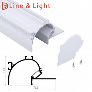 [Hot Item] LED Strip Profile Channel Light Diffuser Extrusion Channel LED Aluminium Profile for LED Strip