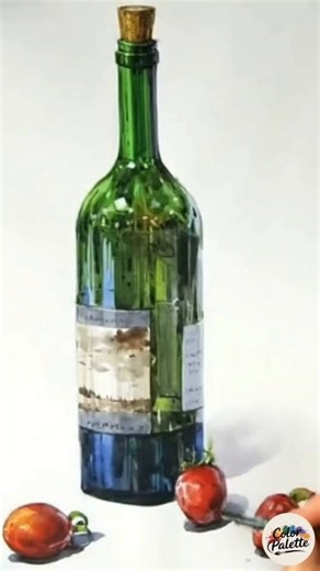 Still life object painting in Watercolor 🖌️ #fypシ゚viralシ #ArtTherapy #fbreelsfypシ゚viralfbreelsfypシ゚viral #reelsfypシ #reelsviralシfb #reelsvideoシ #fblifestyle | Color Palette